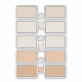 Make-up Foundation Maak Je Eigen Vinyl Labels (Voorkant)