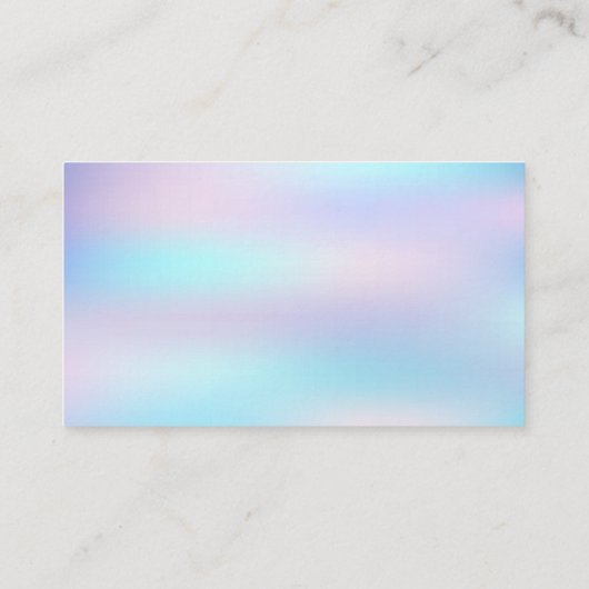 Make-up funderingskleuren visitekaartje (Achterkant)