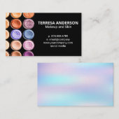 Make-up funderingskleuren visitekaartje (Voorkant / Achterkant)