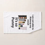 Make-up Funny Pun Make-up Handdoek (Handdoek)