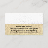 Make-up geborsteld | Garderobe Mannequin Visitekaartje (Achterkant)