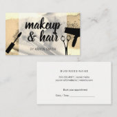 Make-up & Haar | Make-up Kit Afsprakenkaartje (Voorkant / Achterkant)