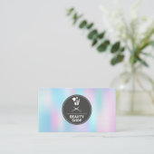 make-up haarkit | Kleurrijke pastelmix Visitekaartje (Staand voorkant)