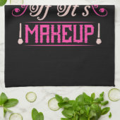 Make-up - Het is geen hamsteren als het make-up is Theedoek (Gevouwen)