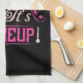Make-up - Het is geen hamsteren als het make-up is Theedoek (Quarter Fold)