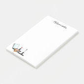 Make-up Items Kit Met Aangepaste Titel Post-it® Notes (Schuin)