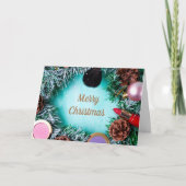 Make-up Kerst/Vakantie Feestdagen Kaart (Voorkant)