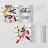 Make-up kit Accessoires | Beauty Mua Visitekaartje (Voorkant / Achterkant)