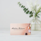 Make-up Kit Foundation en penselen Visitekaartje (Staand voorkant)