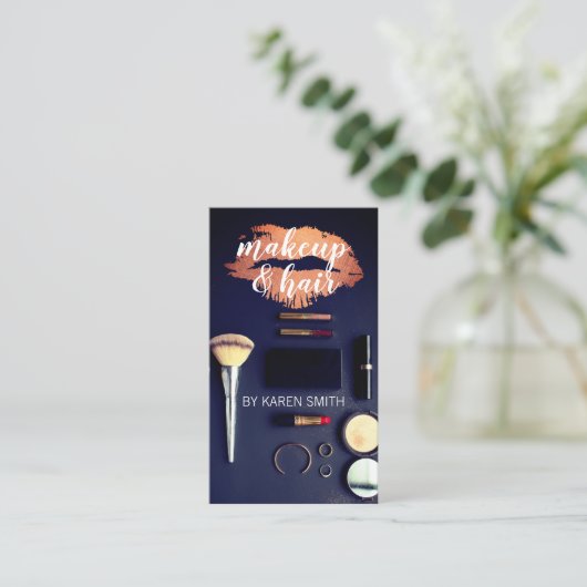 Make-up Kit | Lipstick Kus Visitekaartje (Staand voorkant)