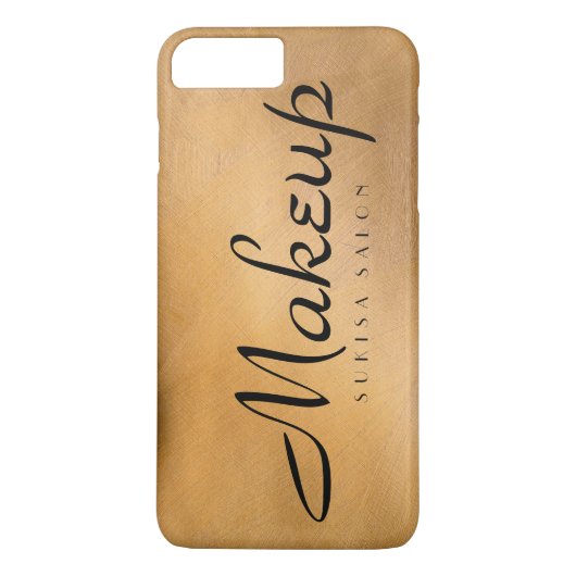 Make-up Koper Metaal Case-Mate iPhone Case (Achterkant)