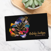 Make-up kunstenaar gereedschappen palet