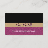 Make-up kunstenaar, salon, schoonheid, cosmetoloog visitekaartje (Achterkant)