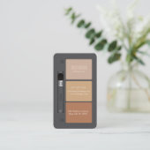 make-up kunstenaar visitekaartje (Staand voorkant)