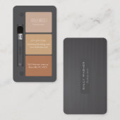 make-up kunstenaar visitekaartje (Voorkant / Achterkant)