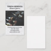 Make-up Kwasten Set Visitekaartje (Voorkant / Achterkant)