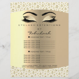 Make-up Lash Beauty Diamond White Flyer prijslijst