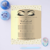 Make-up Lash Beauty Diamond White Flyer prijslijst (Enkel)