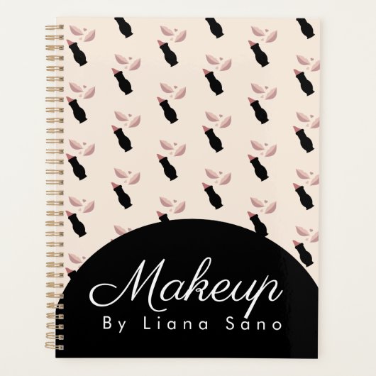 Make-up Lippen Lipstick Artiesten Afspraak Planner (Voorkant)