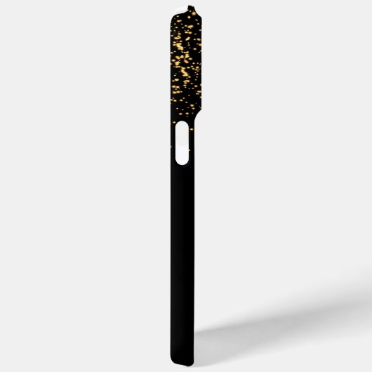 Make Up Magic met gouden Confetti & rode lippen Case-Mate iPhone Case (Achterkant / Rechts)