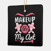 Make-up - Make-up Is Mijn Kunst Keramisch Ornament (Links)