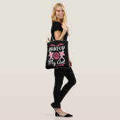 Make-up - Make-up Is Mijn Kunst Tote Bag (Op model)