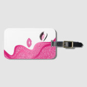 Make-up met glinsterend effect bagagelabel (Voorkant (horizontaal))