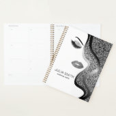 Make-up met zilver effect planner (Display)