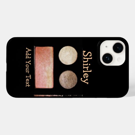 Make-up Palette-Face van Shirley Taylor Case-Mate iPhone Case (Achterkant (horizontaal))