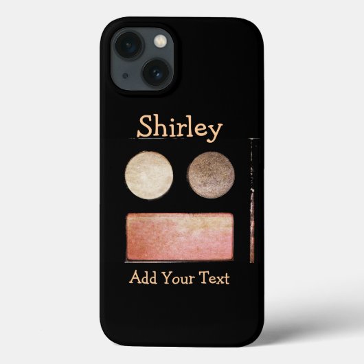 Make-up Palette-Face van Shirley Taylor Case-Mate iPhone Case (Achterkant)