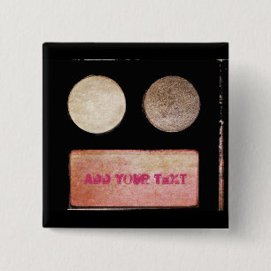 Make-up Palette-Face van Shirley Taylor Vierkante Button 5,1 Cm