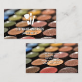 Make-up Palette  | Make-up Kwast Logo | Glans Visitekaartje (Voorkant / Achterkant)