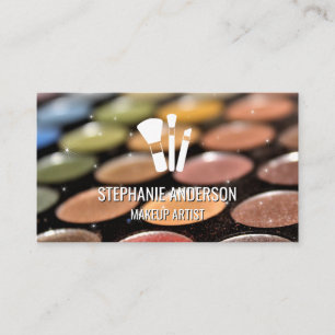 Make-up Palette    Make-up Kwast Logo   Glans Visitekaartje