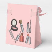 Make-up Party Goody Bag Bedankdoosjes (Achterkant)