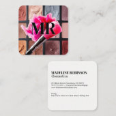 Make-up penseelpoeder | Oogschaduwpalet Afsprakenkaartje (Voorkant / Achterkant)