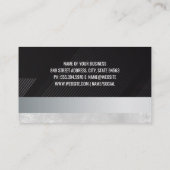 Make-up penselen en foundation visitekaartje (Achterkant)