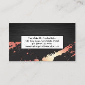 Make-up pigmenten | Schoonheidsproducten Visitekaartje (Achterkant)