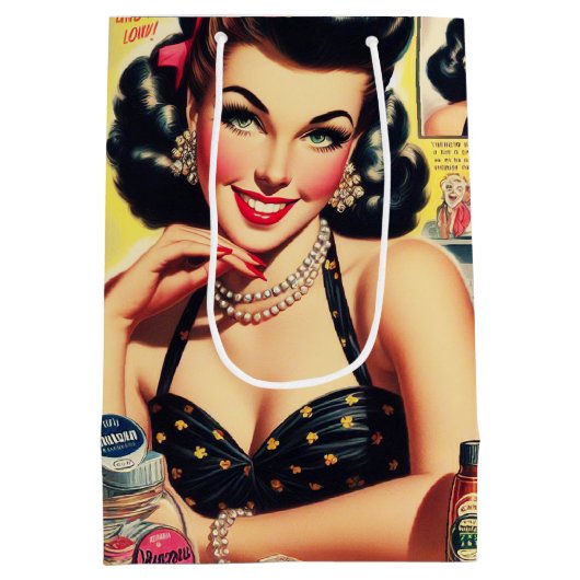  make-up pin-up medium cadeauzakje (Achterkant)