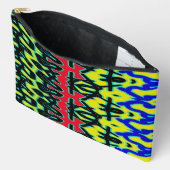 Make-up pouch, een trendy schattig veelkleurig ont etui (Open)