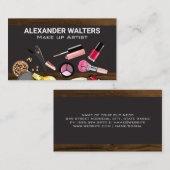 Make-up producten Gereedschap Visitekaartje (Voorkant / Achterkant)