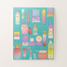make-up, puzzel,