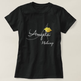 Make-up salon uniform (of voor persoonlijk gebruik t-shirt