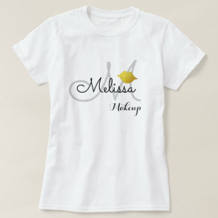 Make-up salon uniform (of voor persoonlijk gebruik t-shirt
