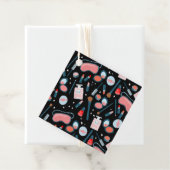 Make-up Schoonheid Cosmetica Retro Custom Bedankjes Labels (In situ)