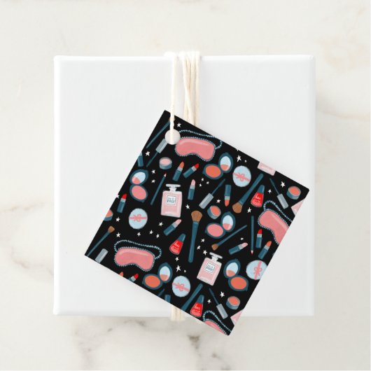  Make-up Schoonheid Cosmetica Retro Custom Bedankjes Labels (In situ)