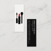 Make-up Schoonheid Mini Visitekaartje (Voorkant / Achterkant)