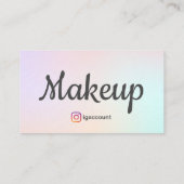 Make-up Schoonheidssalons en Schoonheidsspecialist Visitekaartje (Achterkant)