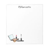 Make-up Set Met Aangepaste Titel Notitieblok (Voorkant)