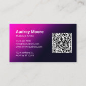 Make-up Sjablonen Visitekaartje (Voorkant)