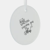 Make-up Skincare consultant geschenk estheticus ku Glas Ornament (Voorkant Rechts)